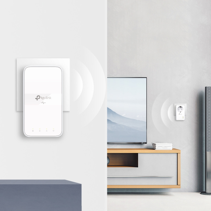 Kit (2 piezas) TP-Link Wi-Fi Powerline Home Plug TL-WPA7617 KIT AV2 1000Mbps AC1200 1x TL-WPA7617 y 1x TL-PA7017P image 3